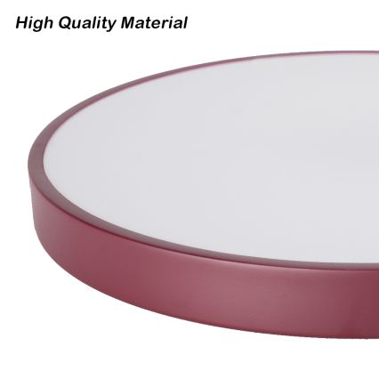 Brilagi - LED stropno svetlo POOL LED/48W/230V 3000/4000/6000K prečnik 40 cm bordo