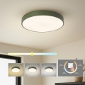 Brilagi - LED stropno svetlo POOL LED/48W/230V 3000/4000/6000K prečnik 40 cm zeleno
