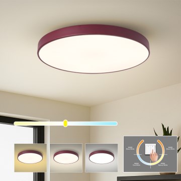 Brilagi - LED stropno svetlo POOL LED/60W/230V 3000/4000/6000K prečnik 60 cm bordo