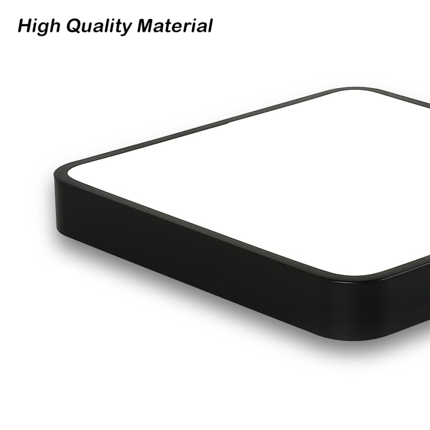 Brilagi - LED plafonsko svetlo POOL SQUARE LED/48W/230V 3000/4500/6000K 50x50 cm crna
