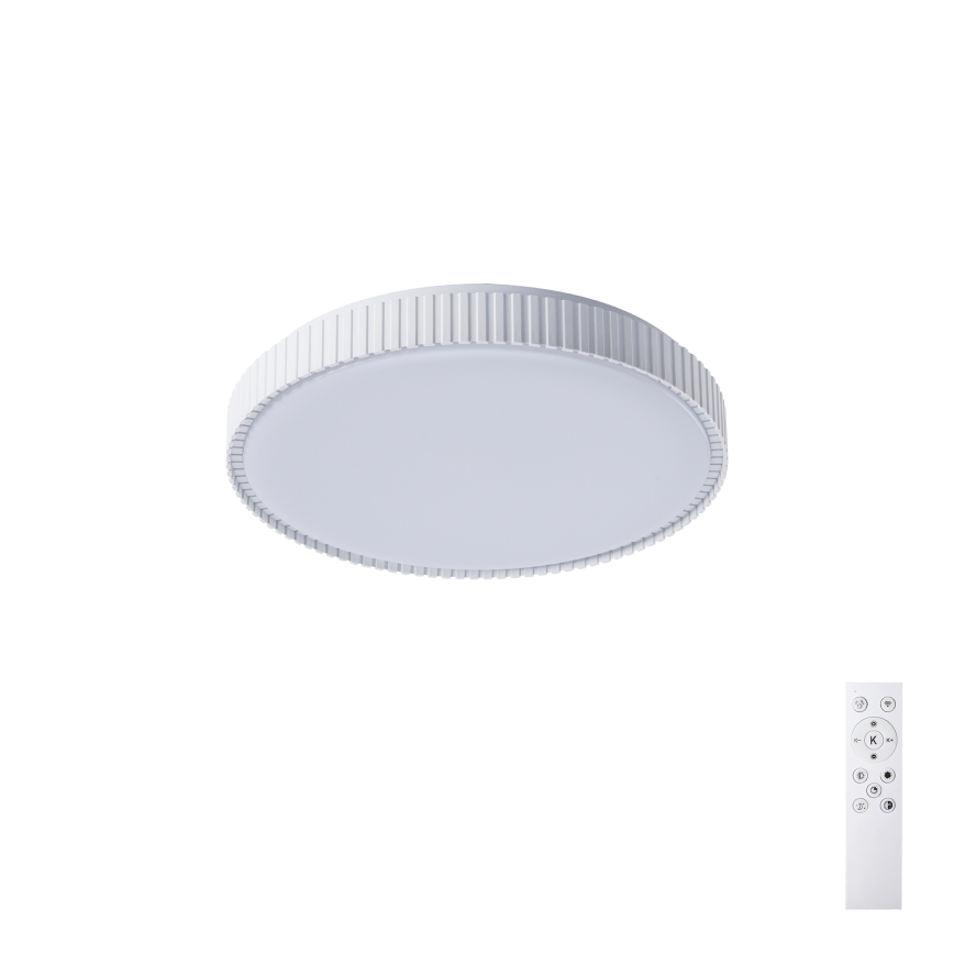 Brilagi - LED prigušiva plafonska lampa CORVO LED/72W/230V 3000-6000K bela, prečnika 50 cm + daljinski upravljač