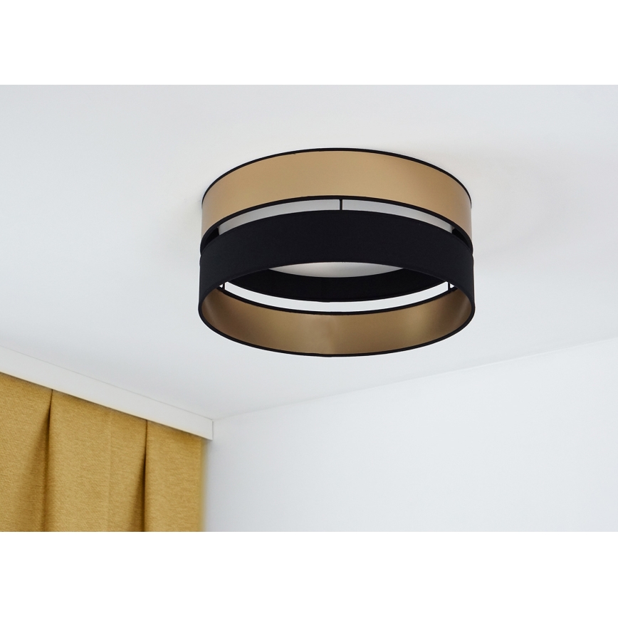 Brilagi - LED stropno svetlo ROYAL LED/24W/230V prečnik 45 cm crna/zlatna