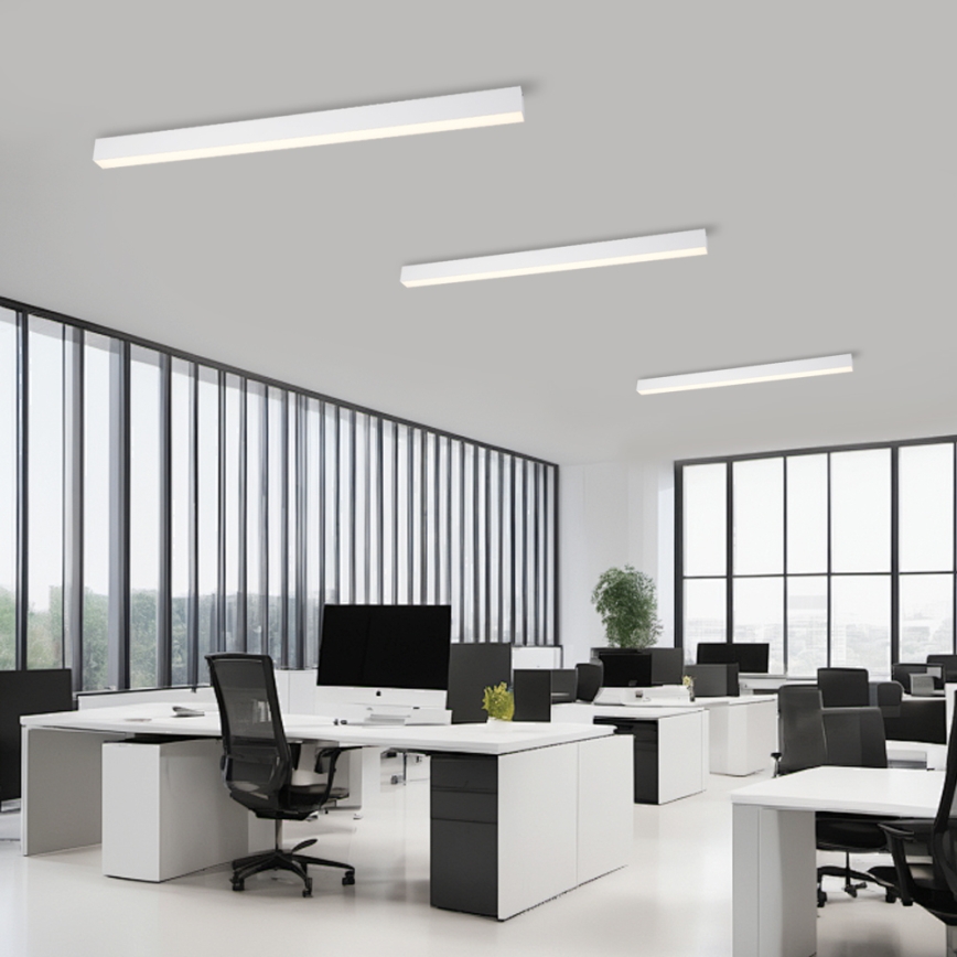Brilagi - LED prigušiva stropna svetiljka SLEEKLINE SMART LED/40W/230V 3000-6000K Wi-Fi Tuya bela + daljinski upravljač