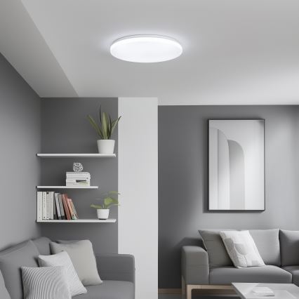 Brilagi - LED prigušiva stropna svetiljka SMART LED/24W/230V prečnik 38 cm 2700-6500K Wi-Fi Tuya + daljinski upravljač