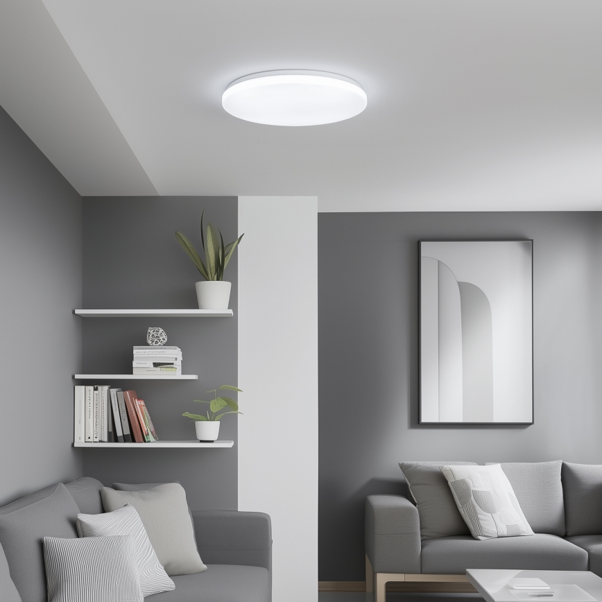 Brilagi - LED prigušiva stropna svetiljka SMART LED/24W/230V prečnik 38 cm 2700-6500K Wi-Fi Tuya + daljinski upravljač