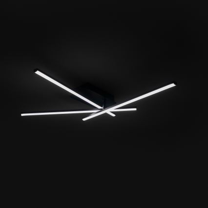 Brilagi - LED plafonsko svetlo STRIPES LED/30W/230V 51x78 cm crno