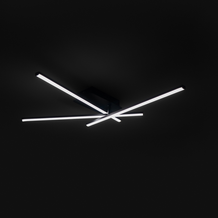 Brilagi - LED plafonsko svetlo STRIPES LED/30W/230V 51x78 cm crno