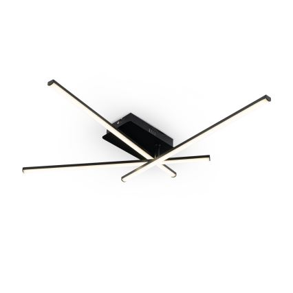 Brilagi - LED plafonsko svetlo STRIPES LED/30W/230V 51x78 cm crno