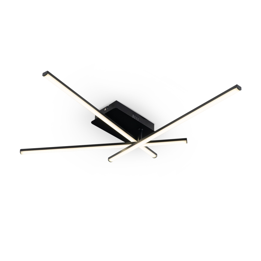 Brilagi - LED plafonsko svetlo STRIPES LED/30W/230V 51x78 cm crno