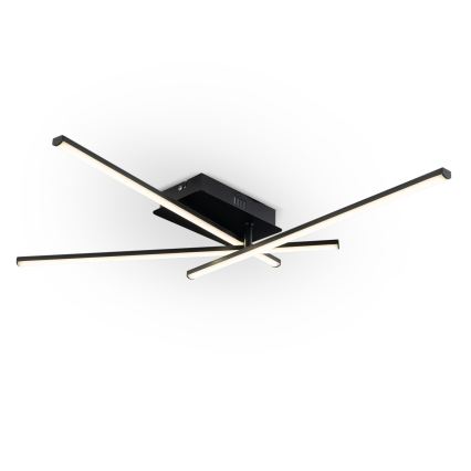Brilagi - LED plafonsko svetlo STRIPES LED/30W/230V 51x78 cm crno