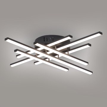 Brilagi - LED stropno svetlo STRIPES LED/42W/230V 51x51 cm crna