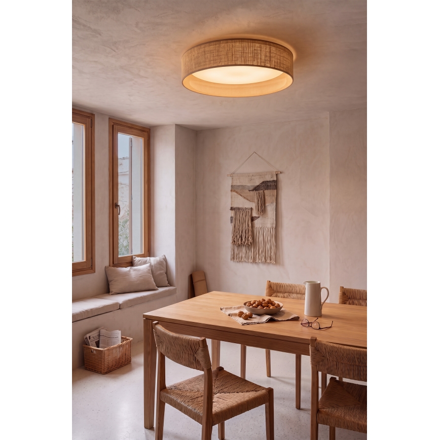 BRILAGI - LED stropno svetlo VELVET SIMPLE LED/24W/230V 3000K prečnika 45 cm bež