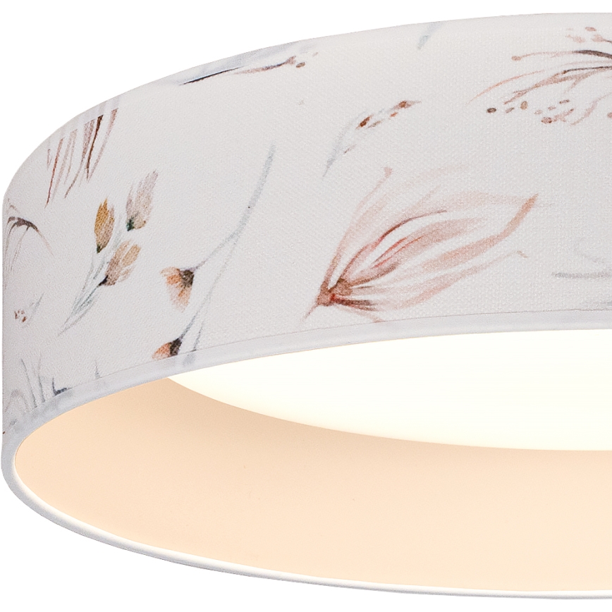 Brilagi - LED plafonsko svetlo VELVET SIMPLE LED/36W/230V 3000K prečnik 55 cm bela/cveće