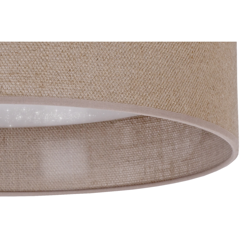 Brilagi - LED plafonjera VELVET STAR LED/24W/230V prečnik 40 cm 3000K/4000K/6400K braon