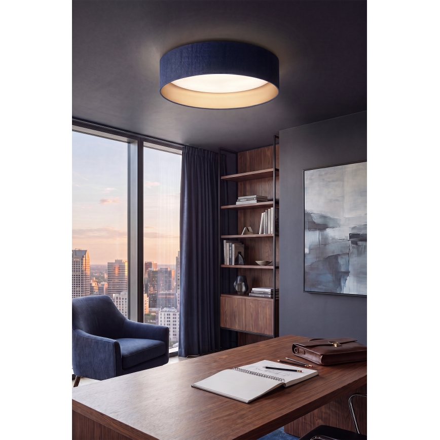 BRILAGI - LED plafonsko svetlo VELVET VARI LED/24W/230V 3000/4000/6500K prečnik 45 cm plava/zlatna