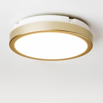 Brilagi - LED stropno svetlo za kupatilo PERA LED/18W/230V, prečnik 22 cm, IP65, zlatno