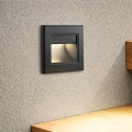 Brilagi - LED svetiljka za stepenište STEP LIGHT LED/1,5W/230V IP44 crna
