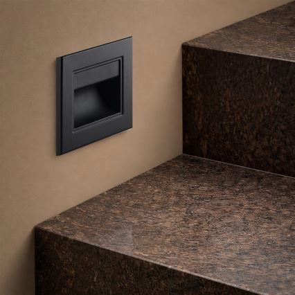 Brilagi - LED svetiljka za stepenište STEP LIGHT LED/1,5W/230V IP44 crna