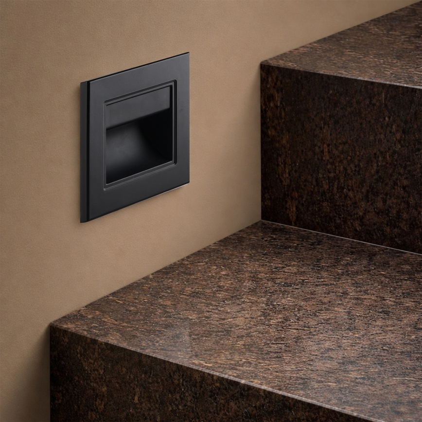 Brilagi - LED svetiljka za stepenište STEP LIGHT LED/1,5W/230V IP44 crna