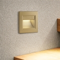 Brilagi - LED svetiljka za stepenište STEP LIGHT LED/1,5W/230V IP44 zlatna