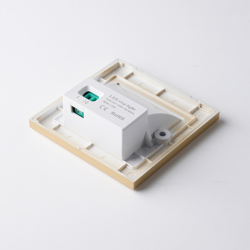 Brilagi - LED svetiljka za stepenište STEP LIGHT LED/1,5W/230V IP44 zlatna