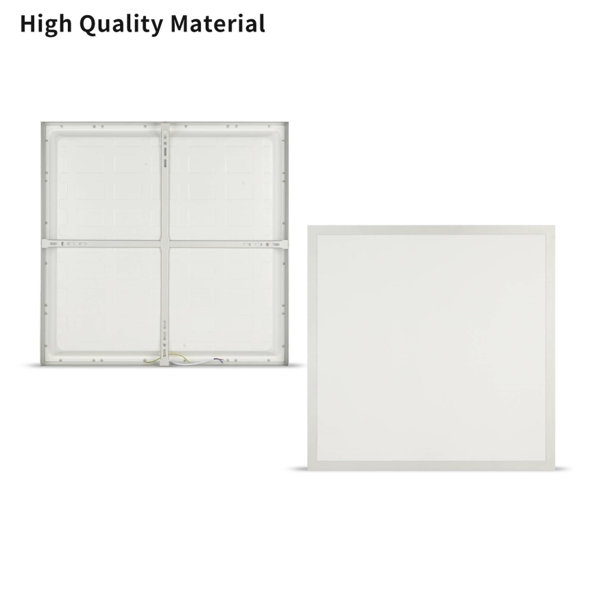 Brilagi - LED plafonsko svetlo za kupatilo FRAME LED/50W/230V 3000/4000/6000K 60x60 cm IP44 srebrna