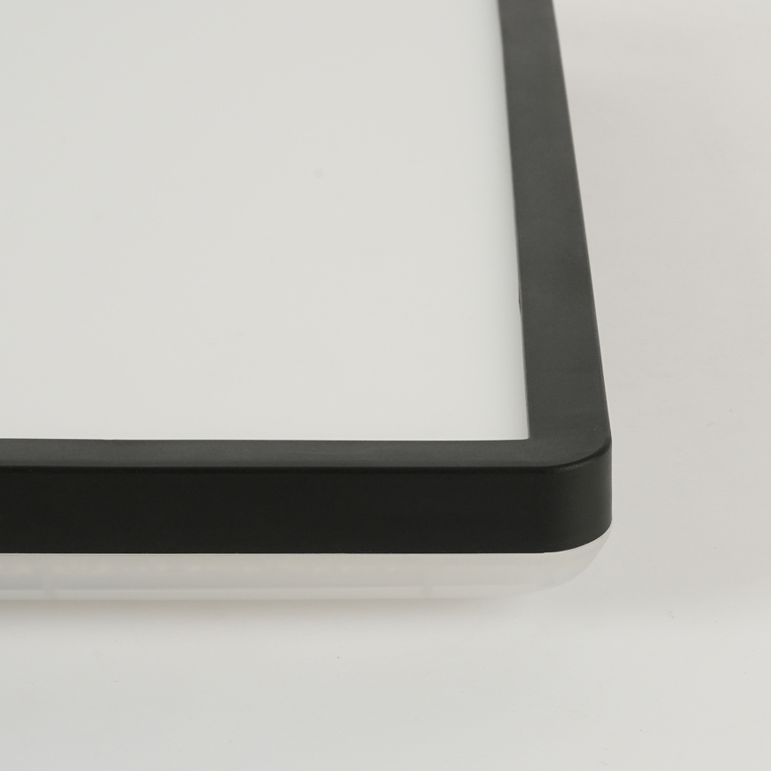 Brilagi - LED stropno svetlo za kupatilo ULTRA SLIM LED/24W/230V 42x42 cm crno IP54