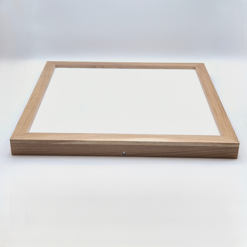 Brilagi - LED plafonsko svetlo za kupatilo WOODY FRAME LED/50W/230V 60x60 cm IP44 hrast