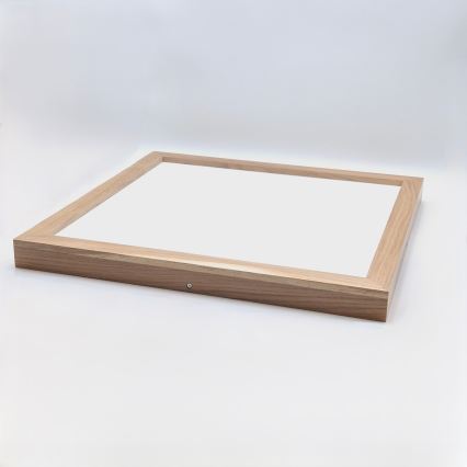 Brilagi - LED plafonsko svetlo za kupatilo WOODY FRAME LED/50W/230V 60x60 cm IP44 hrast