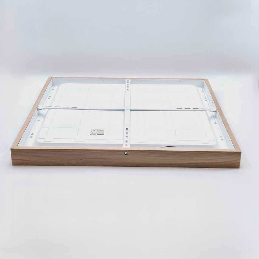 Brilagi - LED plafonsko svetlo za kupatilo WOODY FRAME LED/50W/230V 60x60 cm IP44 hrast