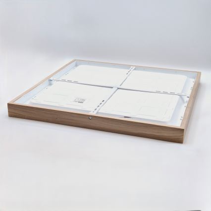 Brilagi - LED plafonsko svetlo za kupatilo WOODY FRAME LED/50W/230V 60x60 cm IP44 hrast