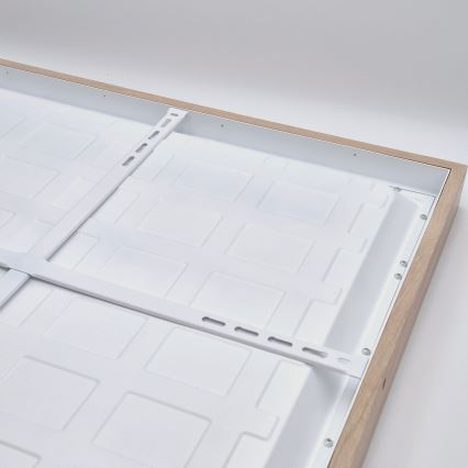 Brilagi - LED plafonsko svetlo za kupatilo WOODY FRAME LED/50W/230V 60x60 cm IP44 hrast