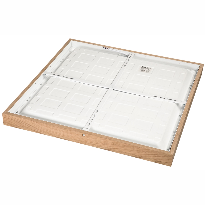 Brilagi - LED plafonsko svetlo za kupatilo WOODY FRAME LED/50W/230V 60x60 cm IP44 hrast