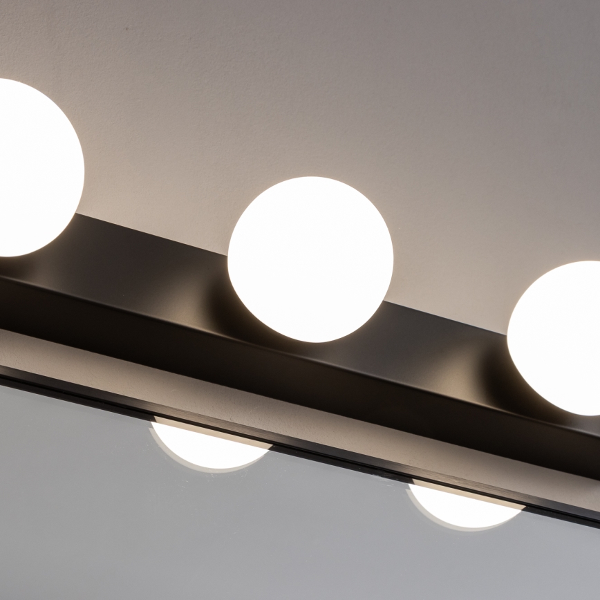 Brilagi - LED osvetljenje za kupatilsko ogledalo HOLLYWOOD 3xLED/3W/230V 39 cm IP44 crna