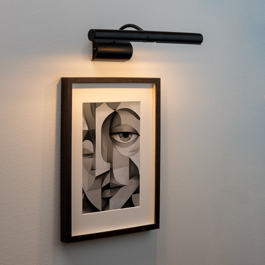 Brilagi - LED svetlo za slike DANAE 2xE14/4W/230V 3000K crna