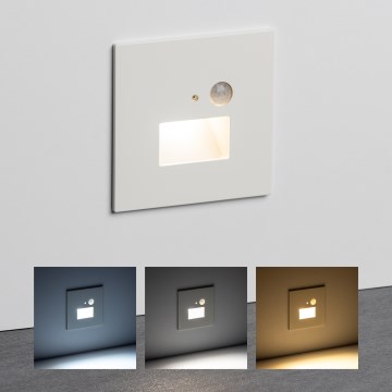 Brilagi - LED svetlo za stepenište sa senzorom pokreta i sumraka JACK LED/1,5W/230V 3000/4000/6500K bela