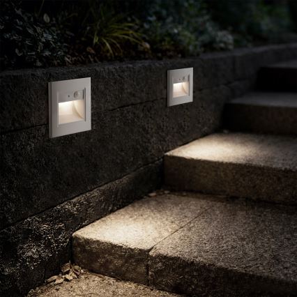 Brilagi - LED svetlo za stepenište sa senzorom STEP LIGHT LED/1,5W/230V IP44 belo