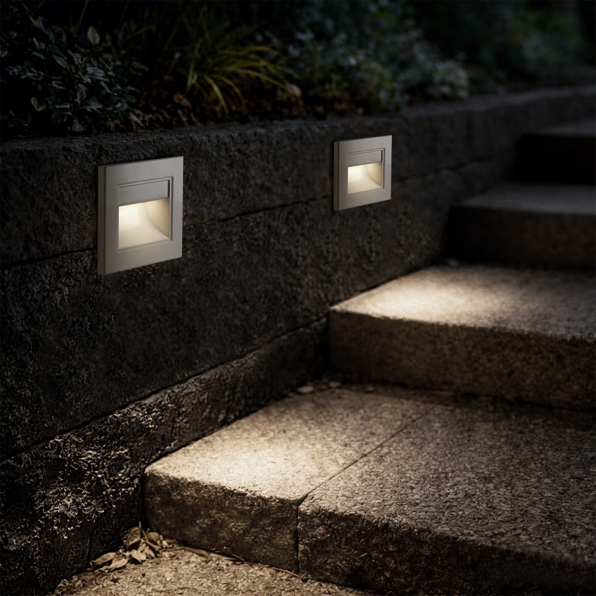 Brilagi - LED svetlo za stepenište STEP LIGHT LED/1,5W/230V IP44 bela
