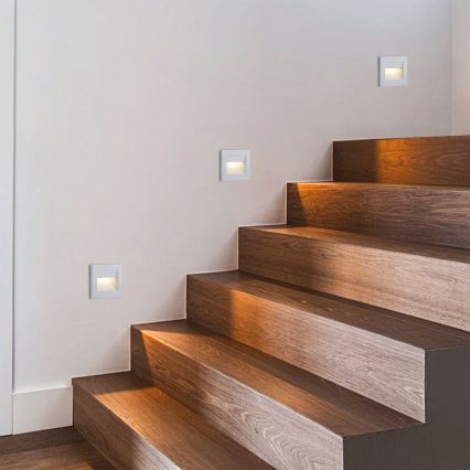 Brilagi - LED svetlo za stepenište STEP LIGHT LED/1,5W/230V IP44 bela