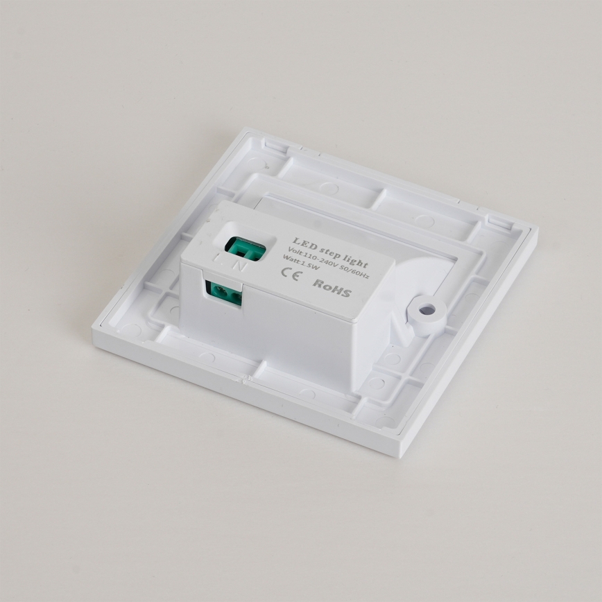 Brilagi - LED svetlo za stepenište STEP LIGHT LED/1,5W/230V IP44 bela