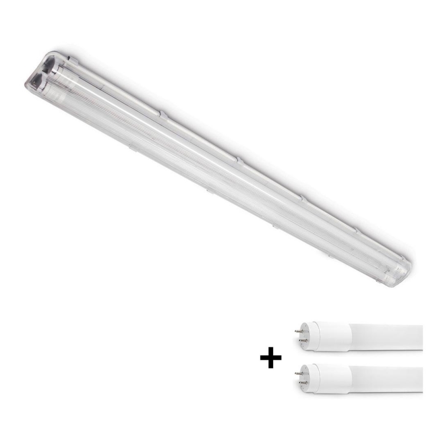 Brilagi - LED tehničko fluorescentno svetlo OPTIMA T8 2xG13/18W/230V 4000K IP65 128 cm - paleta 110 kom