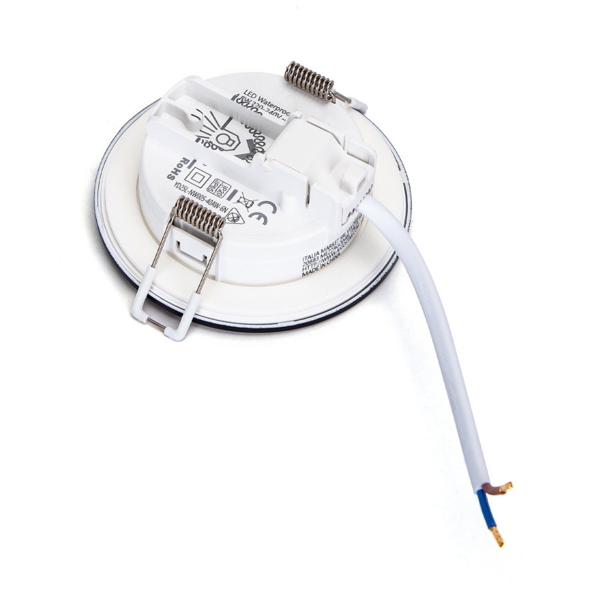 Brilagi - LED ugradna kupatilska svetiljka LED/6W/230V 3000K crna IP65