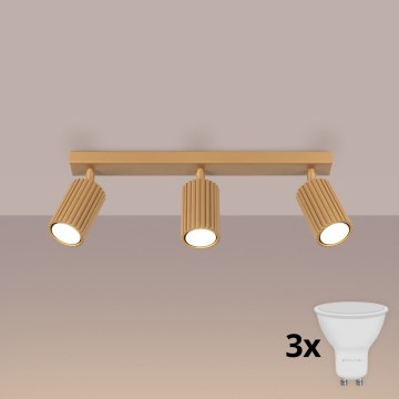 Brilagi - LED ugradna svetiljka CRESTO 3xGU10/10W/230V zlatna