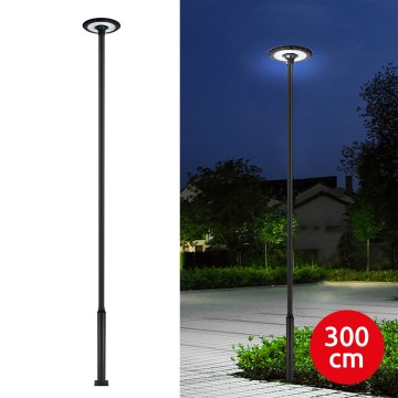 Brilagi - LED ulična lampa sa stubom 3 m URBANSPARK LED/120W/230V antracit IP65