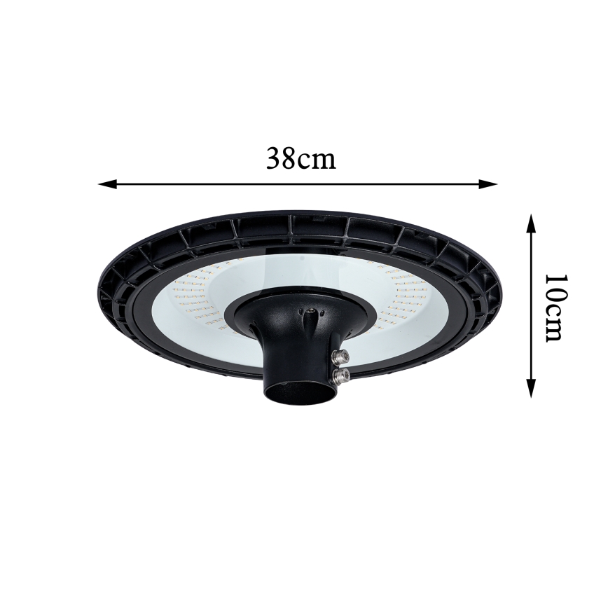 Brilagi - LED ulična lampa sa stubom 3 m URBANSPARK LED/60W/230V crna IP65
