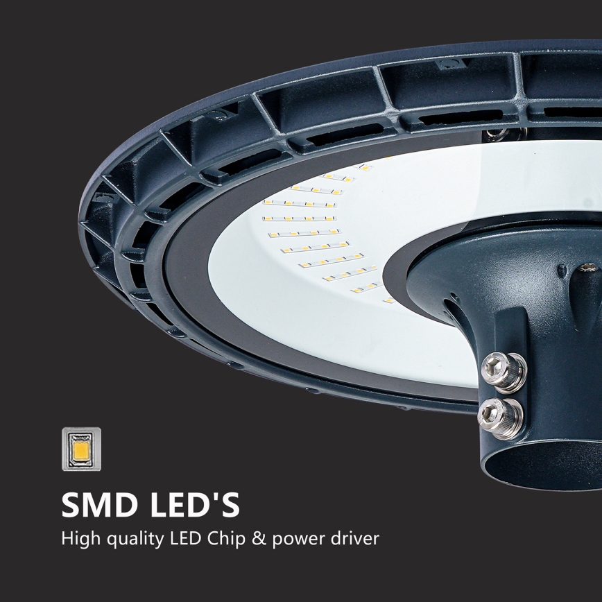 Brilagi - LED ulična svetiljka sa stubom od 4 m URBANSPARK LED/120W/230V antracit IP65
