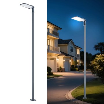 Brilagi - LED ulična lampa za spoljašnju upotrebu na stubu sa zglobom, 4 m, URBANLIGHT LED/200W/230V, antracit, IP65