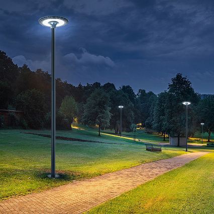 Brilagi - LED ulična lampa sa stubom 3 m URBANSPARK LED/120W/230V antracit IP65