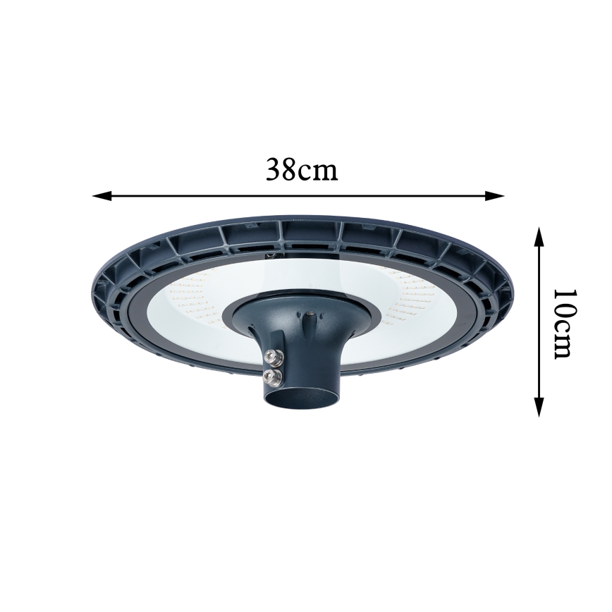 Brilagi - LED ulična lampa sa stubom 3 m URBANSPARK LED/120W/230V antracit IP65