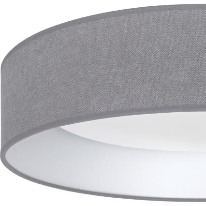 BRILAGI - LED plafonsko svetlo VELVET SMARTIX, prigušiva, LED/36W/230V 3000-6000K, prečnik 55 cm, sivo, Wi-Fi Tuya Beacon + daljinski upravljač